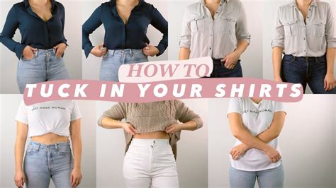 How To Tuck In A Shirt T Shirt Chunky Sweater Button Down Shirt