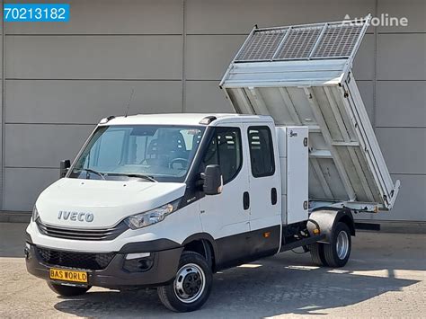 IVECO Daily 35C14 140pk Kipper Dubbele Cabine 3 5t Trekhaak Airco Crui