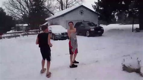 Naked Snow Challenge Gone Sexual Youtube