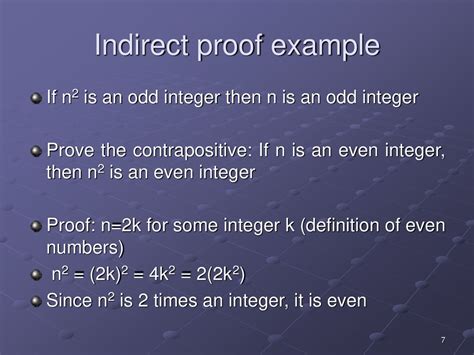 Proof Methods We Will Discuss Ten Proof Methods Direct Proofs Ppt