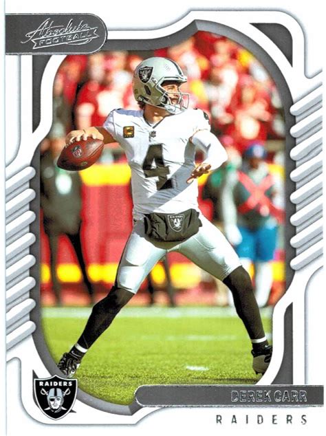 2022 Absolute 63 Derek Carr NM MT