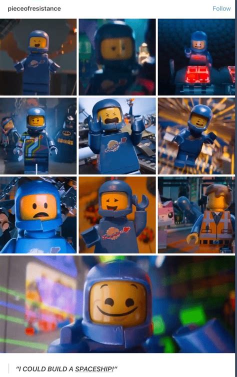 Benny the Spaceship guy. The Lego Movie | Lego movie characters, Lego ...