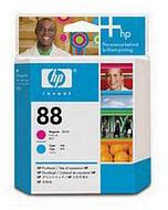 HP 88 Magenta And Cyan Original Printhead C9382A