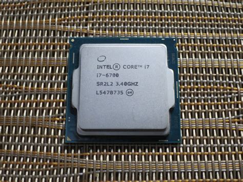 Yahooオークション Intel Core I7 6700 Sr2l2 340ghzlga1151 動