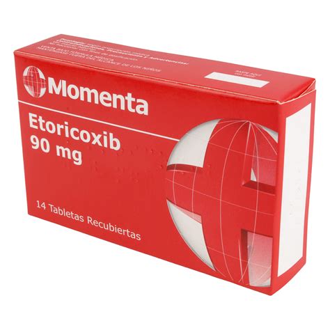 ETORICOXIB 90mg MOMENTA 14 Tabletas Drogas Exito