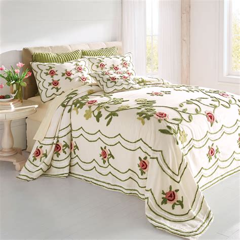 Bedspreads Coverlets Home Ivory Twin Brylanehome Sam Open Geo