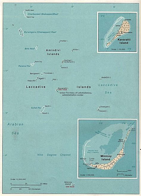 Lakshadweep Map - MapSof.net