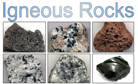 Common Examples Of Igneous Rocks