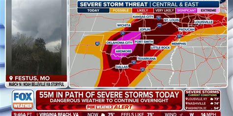 Destructive Hail Damaging Winds Tornadoes Expected From Severe Storms