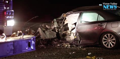 Video Woman Killed In Highway 395 Crash Identified Victor Valley News