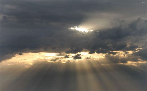 Sun Rays Through Clouds Wallpapers - Wallpaper Cave