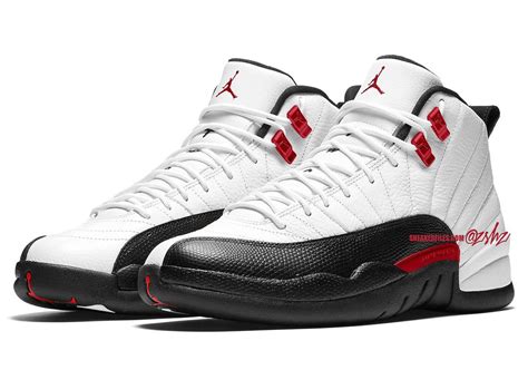 Air Jordan 12 Retro Red Taxi Release Info SneakerNews