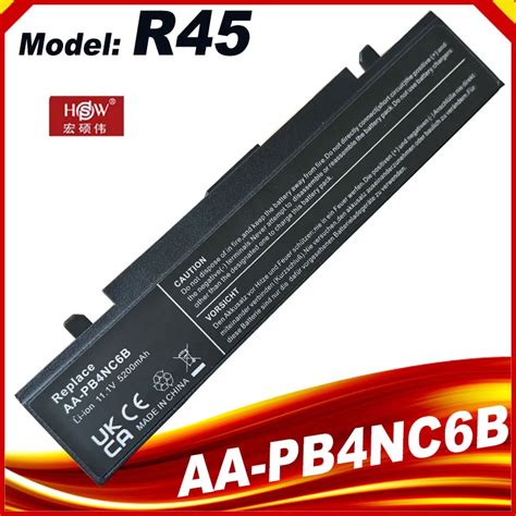 Laptop Battery For Samsung Np R560 Aa Pb2nc6b Aa Pb4nc6b R60 R39 R40 R408 R41 R410