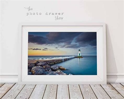 Lighthouse Print, Lighthouse Photo, Coastal Print, Beach Print ...