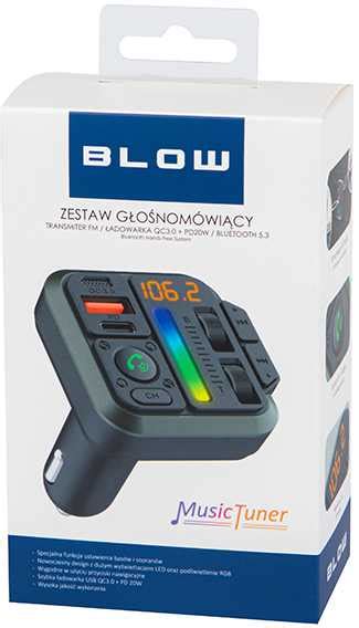 Fm Si Stuvas Blow Bluetooth Qc Pd W Modelis Ema Kaina