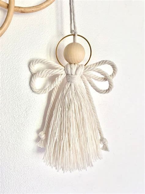 Beautiful Macram Angels Tuto And Ideas Christmas Angel Crafts