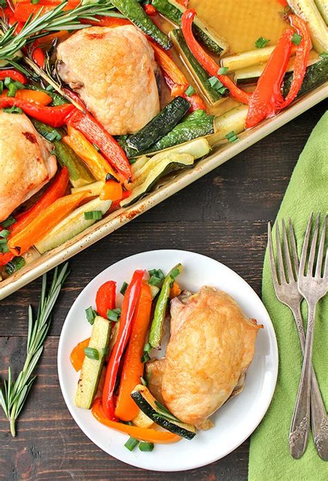 Paleo Crispy Chicken Thigh And Vegetable Sheet Pan Dinner Recipe Crispy Chicken Thighs