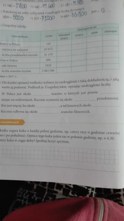 Zadanie W Zalaczniku Matematyka Klasa 6 Zeszyt Cw Zad 10 Str 30