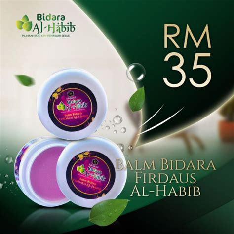 Balm Bidara Firdaus Al Habib Hot Item Fast Shipping Shopee Malaysia