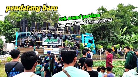 Pendatang Baru Cek Sound Perdana Langsung Kasih Faham Penyewa Sumber