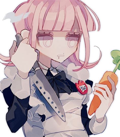 Chiaki Nanami Steam Salmon Danganronpa Anime