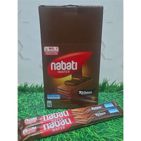 Jual Nabati Wafer Box Isi 20 Pcs Cokelat Dan Keju Shopee Indonesia