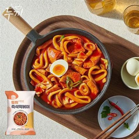 Dookki 111 두끼 즉석떡볶이 560g 총 3팩 핫트랙스