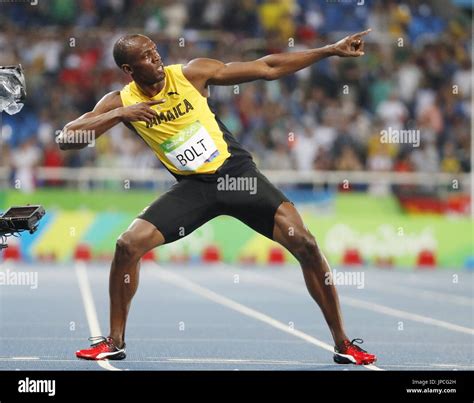 Usain Bolt Pose Logo