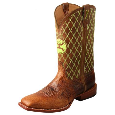 Twisted X Mens 12 Wide Square Toe Hooey Boots Horseloverz