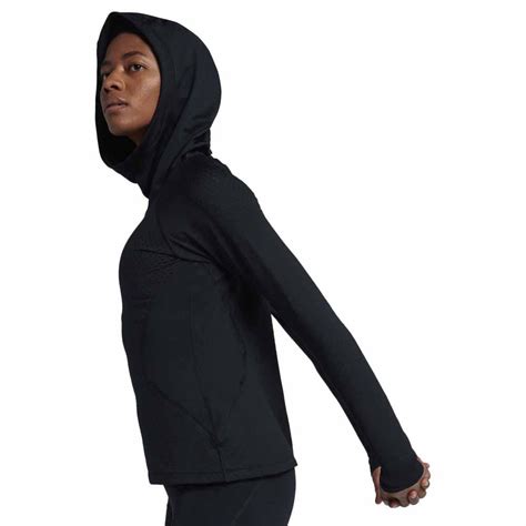 Nike Pro Hyperwarm Hoodie Black | Traininn