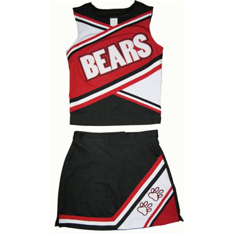 Custom Cheerleading Uniform Shell C 31 Skirt C 31