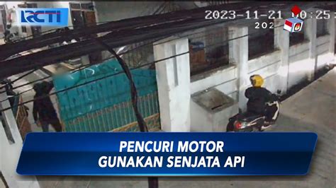 Kepergok Saat Beraksi Pencuri Sepeda Motor Lepas Tembakan Di Jakarta