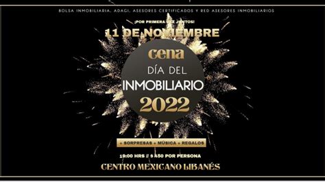 Día del Inmobiliario 2022 Invita Red Asesores Inmobiliarios YouTube