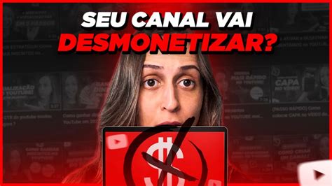 URGENTE YouTube está desmonetizando canais Novas Regras de