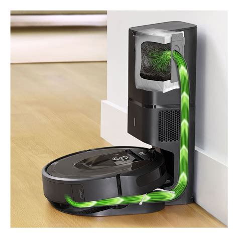 iRobot Roomba i7+ (Plus) Robotic Vacuum Cleaner with Automatic Dirt ...