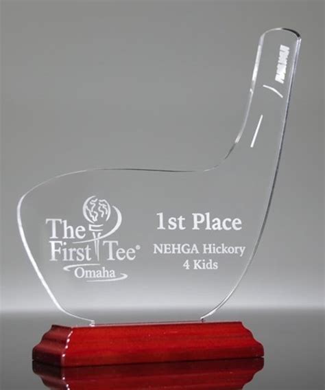 Picture of Acrylic Golf Trophy