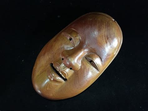 Maske Holz I Japanese Vintage Wooden Mask Noh Catawiki