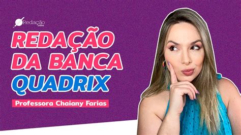 Tudo Sobre A Reda O Da Banca Quadrix Reda O Para Concursos Youtube