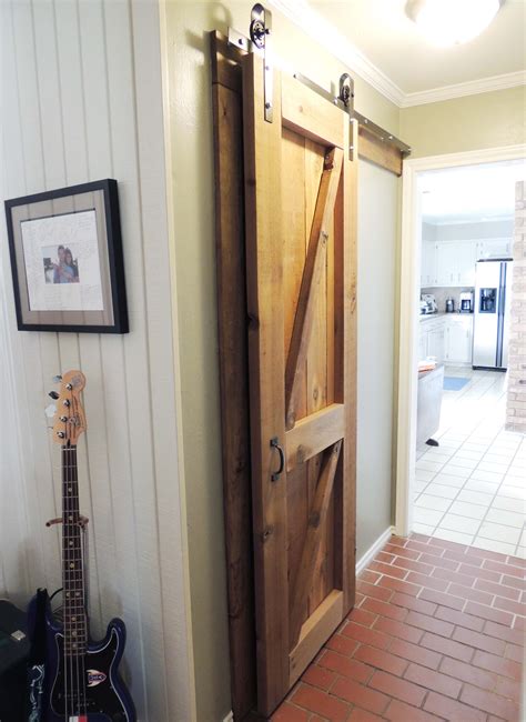 How To Build A Sliding Barn Door Project The Homestead Survival