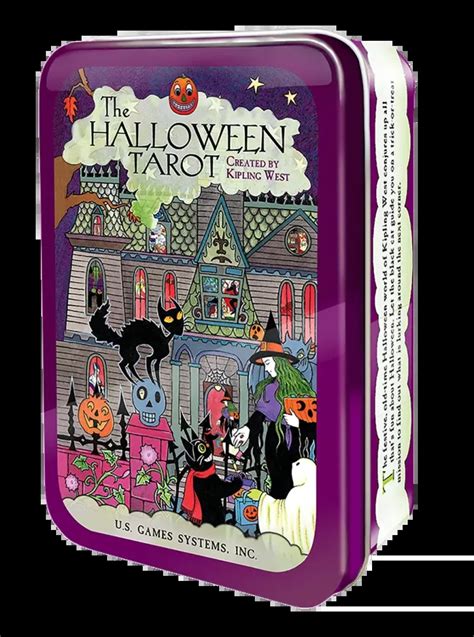 Halloween Tarot In A Tin Salon Des Arcanes