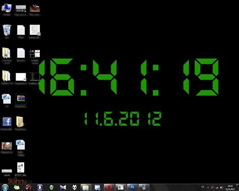 modern desktop clock followmine