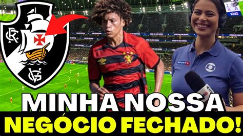 VASCO ANUNCIA ACERTO E MAIS ÚLTIMAS NOTÍCIAS DO VASCO YouTube