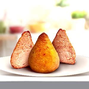 Calorias Em 100 G Coxinha Gourmet Recheio De Peito De Peru Ricota E