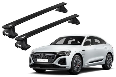 Barras THULE EVO WingBar Para Autos AUDI Q8 E Tron Desde 2023 Negro