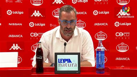 Rueda de prensa de Jon Pérez Bolo tras el CD Lugo vs SD Ponferradina 2