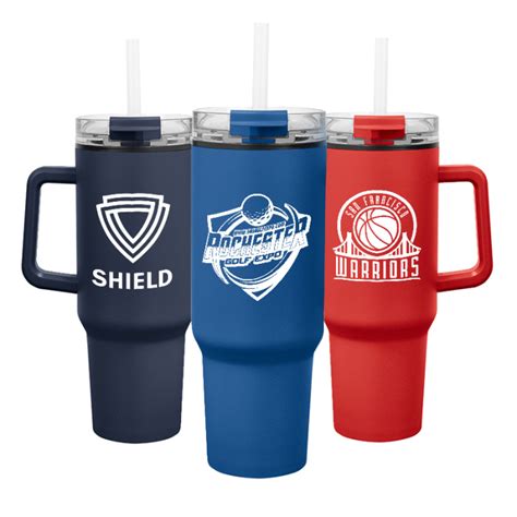 Promotional 40 Oz Quest Stainless Steel Tumblers