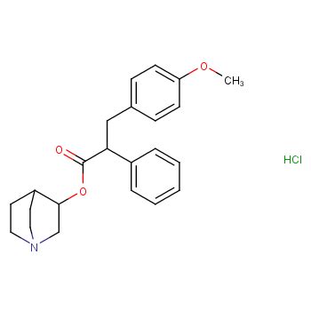 Benzenepropanoic Acid 4 Methoxy A Phenyl 1 Azabicyclo 2 2 2 Oct 3 Yl