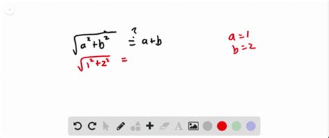 Complete The Statement With Always Sometimes Or Never If A And B Are