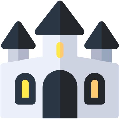 Castle Basic Rounded Flat icon