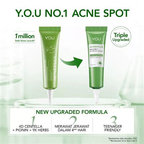 Jual You Y O U Acne Plus Triple Action Spot Care Gr Shopee